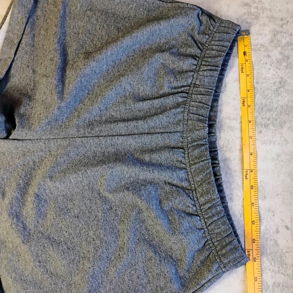 Rubzoof 2 Piece Outfit Gray Striped Womens Large Lightweight Lounge Travel - Picture 16 of 16